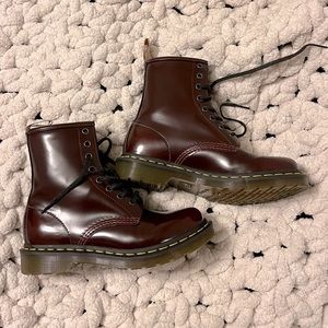 Burgundy Dr. Martens